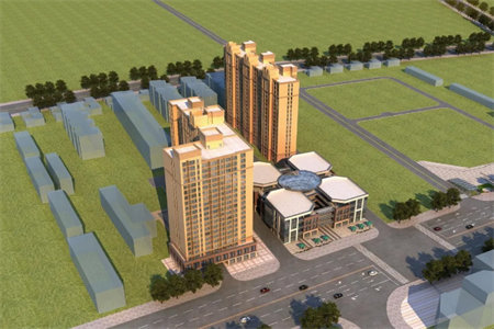 城北嘉誉商贸城2室2厅1卫97m2豪华装修